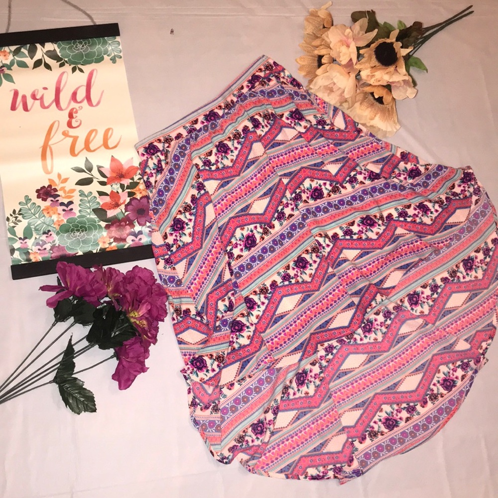 🌹Short to Long Flower Patterned Skirt 🌹